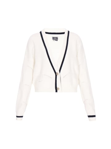DreiMaster Women Cardigan in offwhite navy