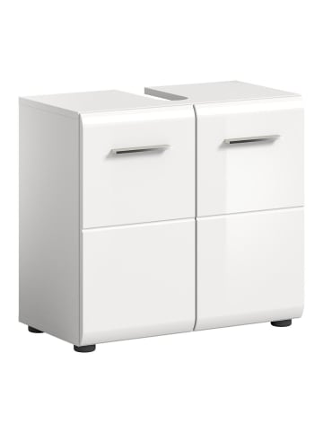 ebuy24 Waschbeckenunterschrank Ice Weiß 60 x 32 cm