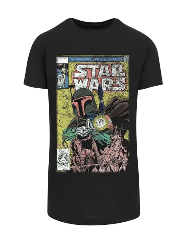 F4NT4STIC T-Shirt Star Wars Boba Fett Comic in schwarz