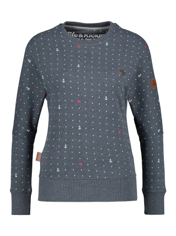 alife and kickin Sweatshirt DarlaAK in marine