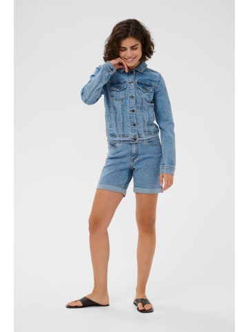 Kaffe Jeansshorts KAvilma Regular fit in Washed Blue Denim