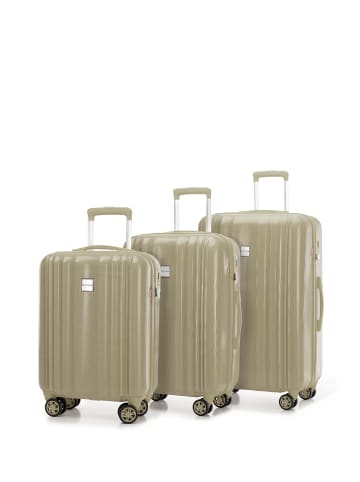 Wittchen POLYCARBONATE SUITCASE SET in Beige