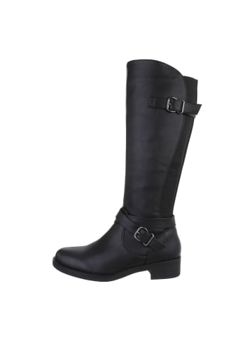 Ital-Design Stiefel in Schwarz