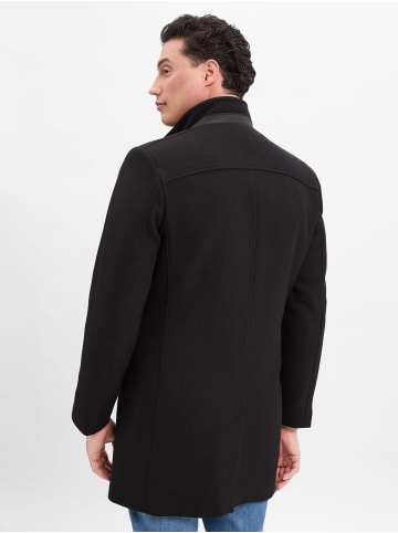 Finshley & Harding Mantel Denver in schwarz - 0001