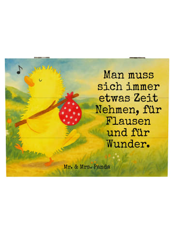 Mr. & Mrs. Panda Aufbewahrungsbox Küken Wander Design mit Spruch in Weiß