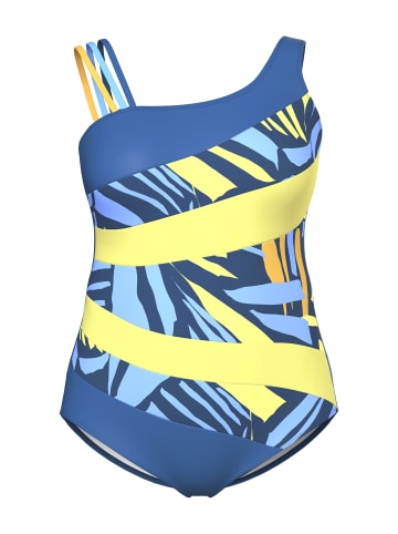 Ulla Popken Badeanzug in kapitänsblau