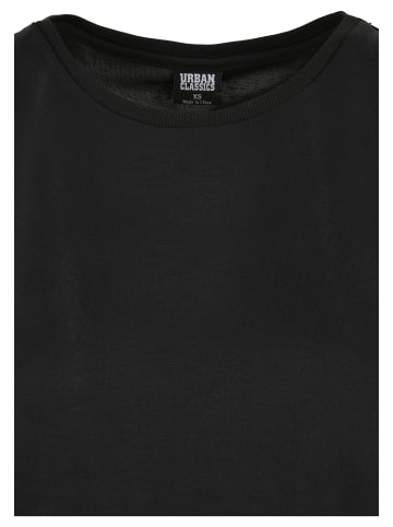 Urban Classics Urban Classics Damen Ladies Modal Extended Shoulder Tee in black