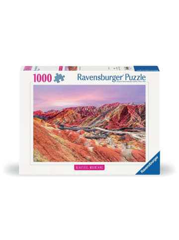 Ravensburger Puzzle 1.000 Teile Erwachsenenpuzzle 1000 Teile - Regenbogenberge, China Ab 14 Jahre in bunt