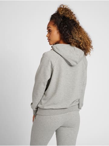 Hummel Verstellbare Taille Kapuzenpullover Raglanärmel Hmlnoni Damen in GREY MELANGE