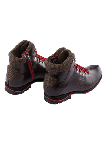 ROSSIGNOL Lederstiefel in Schwarz