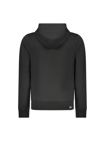 ACCADEMIA MILITARE Schwarz Baumwolle Herren Hoodie