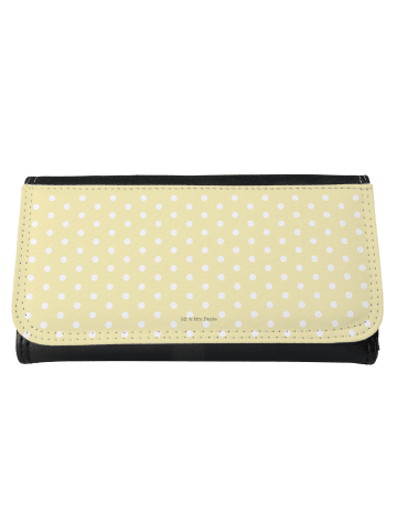 Mr. & Mrs. Panda Brieftasche Damen Waldtiere Picknick ohne Spruch in Gelb Pastell