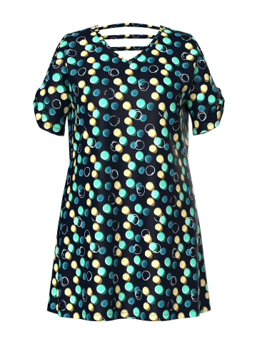 Ulla Popken Midikleid in schwarz