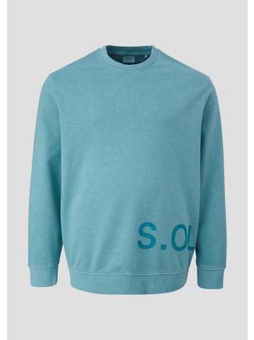 s.Oliver Sweatshirt in 6565_türkis