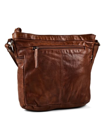 Greenburry Torro Lavado Umhängetasche Leder 29 cm in nut