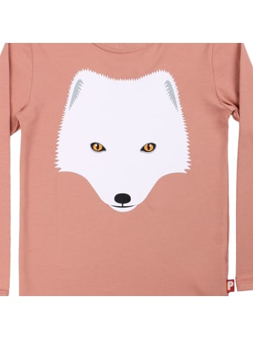 Danefae Langarmshirt Polarfuchs in Rosa