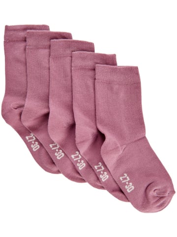 Minymo Kinder Socken in Lila