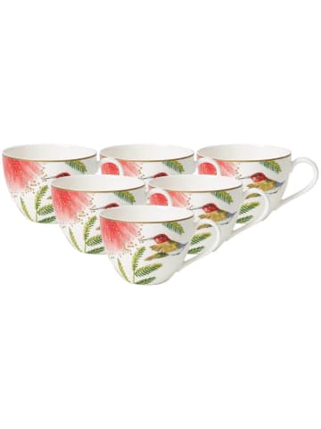 Villeroy & Boch 6er Set Kaffeetassen Amazonia Anmut 200 ml in bunt