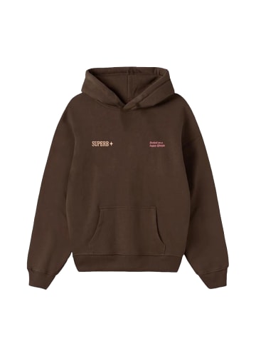 Superb Hoodie in Brown