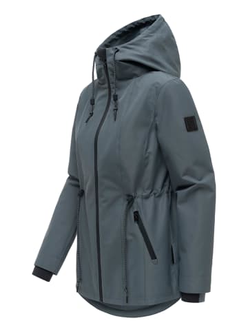 Navahoo Outdoorjacke Blumentanz 14 in Blue Grey