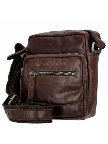 The Chesterfield Brand Cordoba - Umhängetasche 18 cm (black) in braun