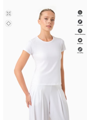 Organication T-Shirt "TATTUM" in Weiß