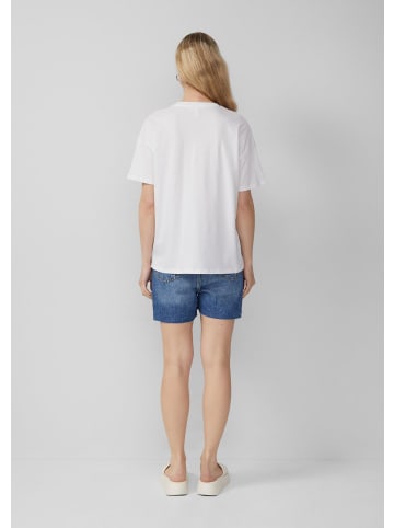 QS T-Shirt in 01D0_weiß