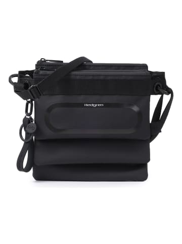 Hedgren Uni Umhängetaschen Set 3 tlg. in coated black