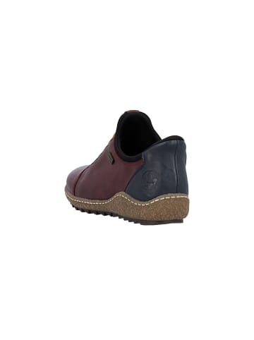 rieker Sneaker Basse aus Leder Odeon Rot
