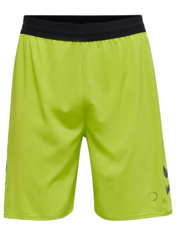 Hummel Shorts Hmllead Pro Training Shorts in LIME PUNCH