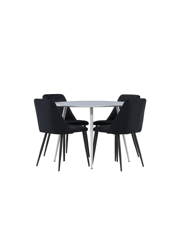 ebuy24 Essgruppe Plaza Grau 100 x 100 cm