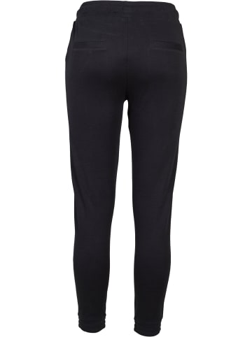 Urban Classics Urban Classics Damen Ladies Interlock Jogpants in black/white