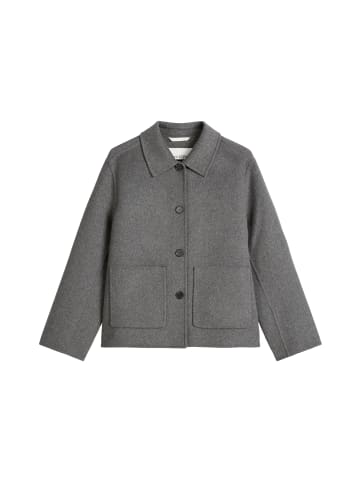 Marc O'Polo Shirtjacke regular in Warm Granite Melange