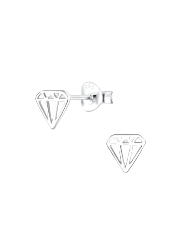 Alexander York Ohrstecker-Set DIAMOND in 925 Sterling Silber, 4-tlg.