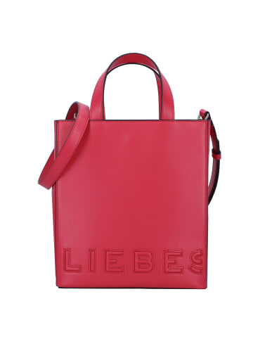 LIEBESKIND BERLIN Paper Bag Handtasche S Leder 22 cm in lemonade pink