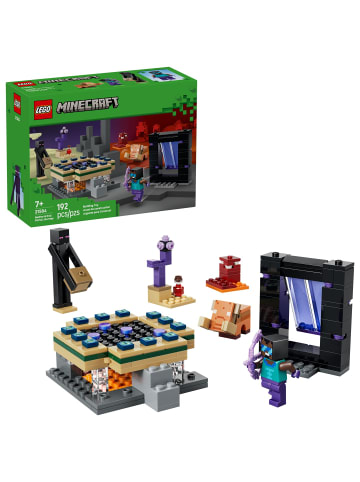 LEGO Minecraft 21584 – Netherportal trifft Endportal - ab 3 Jahren in multicolored