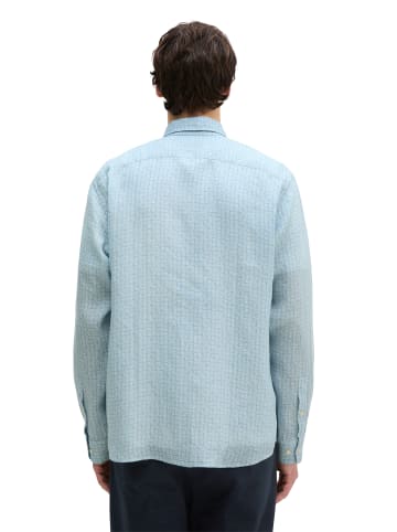 Marc O'Polo Leinenhemd regular in Bright Blue
