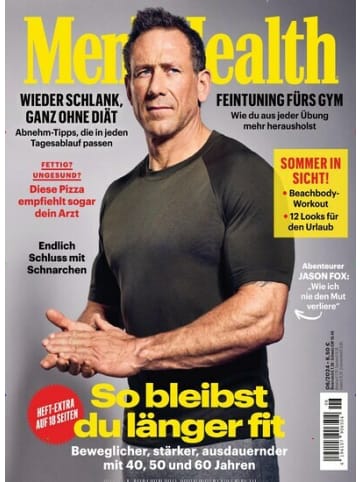 Hubert Burda Media 6 x MEN'S HEALTH Zeitschrift (Gutschein für Halbjahres Abo)