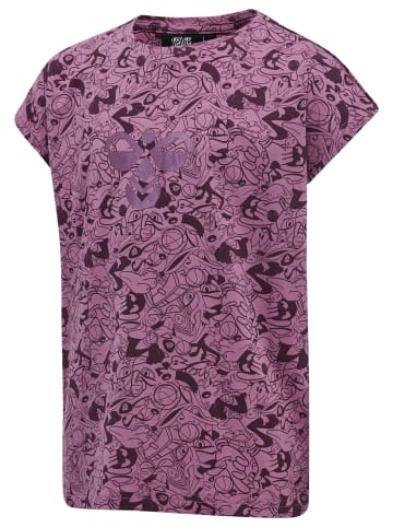 Hummel T-Shirt Flügelärmel Hmlspace Mädchen in BORDEAUX