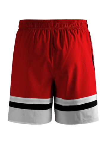 Under Armour Trainingsshorts Baseline Woven in rot / weiß