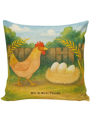 Mr. & Mrs. Panda couch kissen Huhn Stolz Design ohne Spruch in Weiß