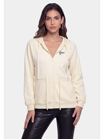 faina Women Hoodie in Beige