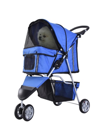 Pawhut Hundebuggy 75L x 45B x 97H cm