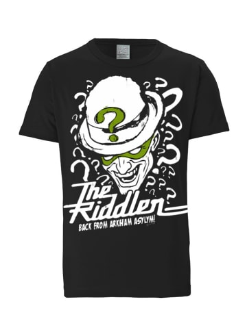 Logoshirt T-Shirt The Riddler - DC Batman - Arkham in schwarz