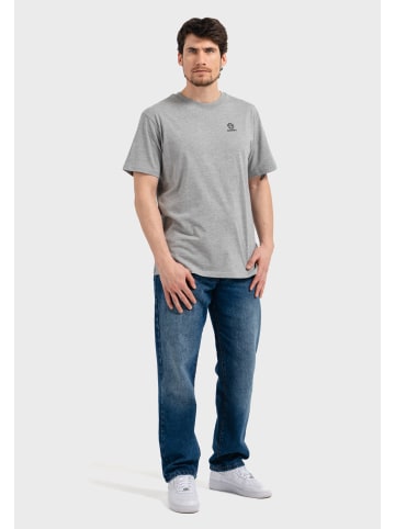 OLDSKULL T-Shirt Basic Oldskull 25 Logo in Heather Grey