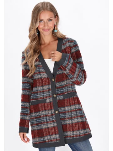 IZIA Women Coat in beige blue