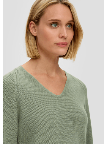 s.Oliver Strickpullover langarm in Grün