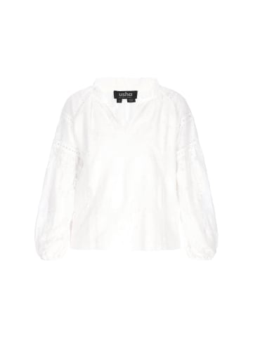 usha BLACK LABEL Women Blouse in white