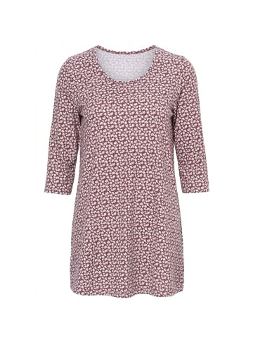 Ulla Popken Longshirt in nougatbraun