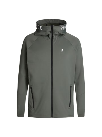 Peak Performance Funktionsjacke M Rider Zip Hood in gruen